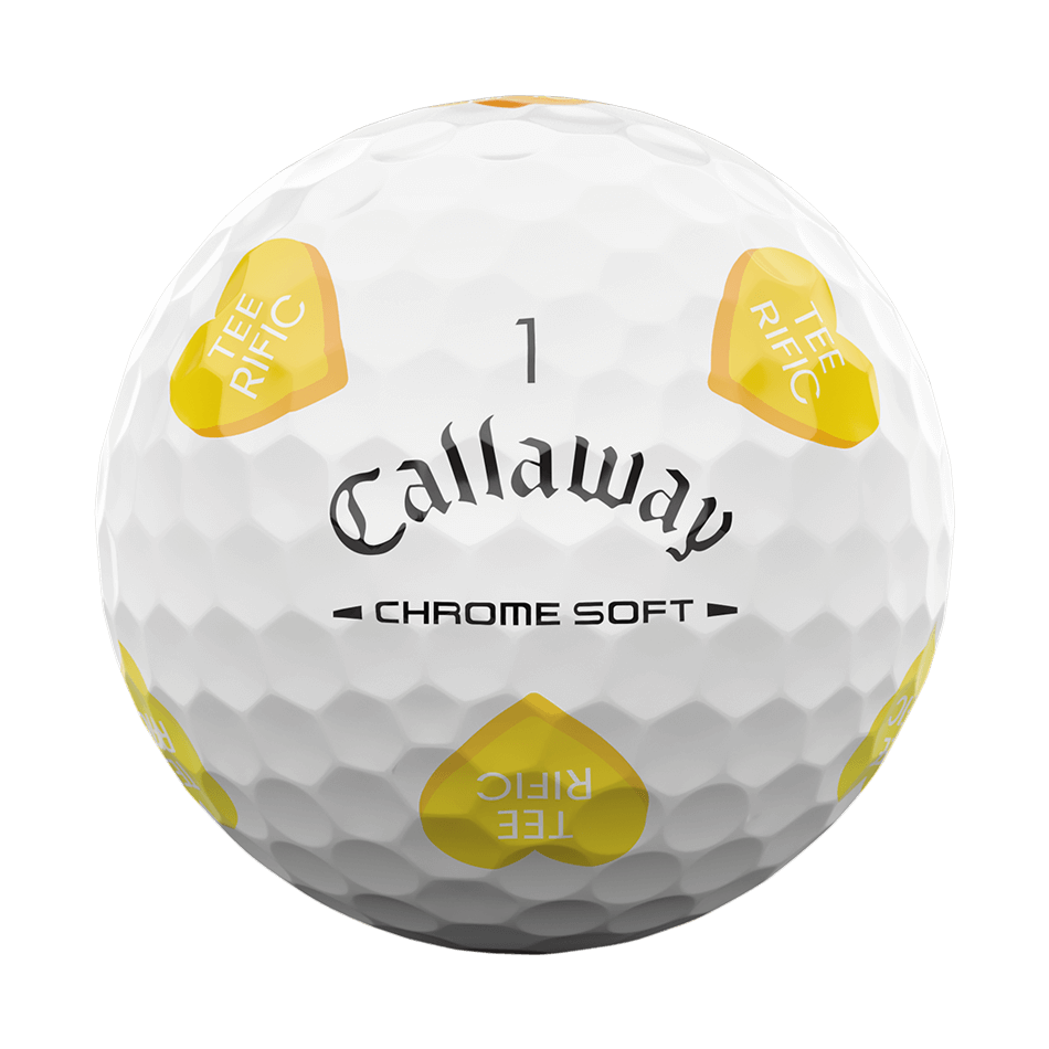 CHROME SOFT GOLF HEARTSボール【数量限定】