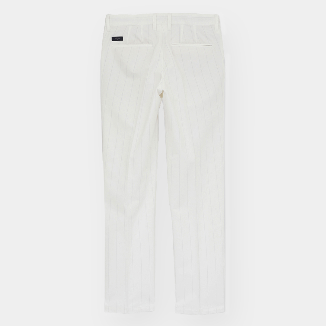 8WAYストレッチカルゼストライプパンツ (MENS)