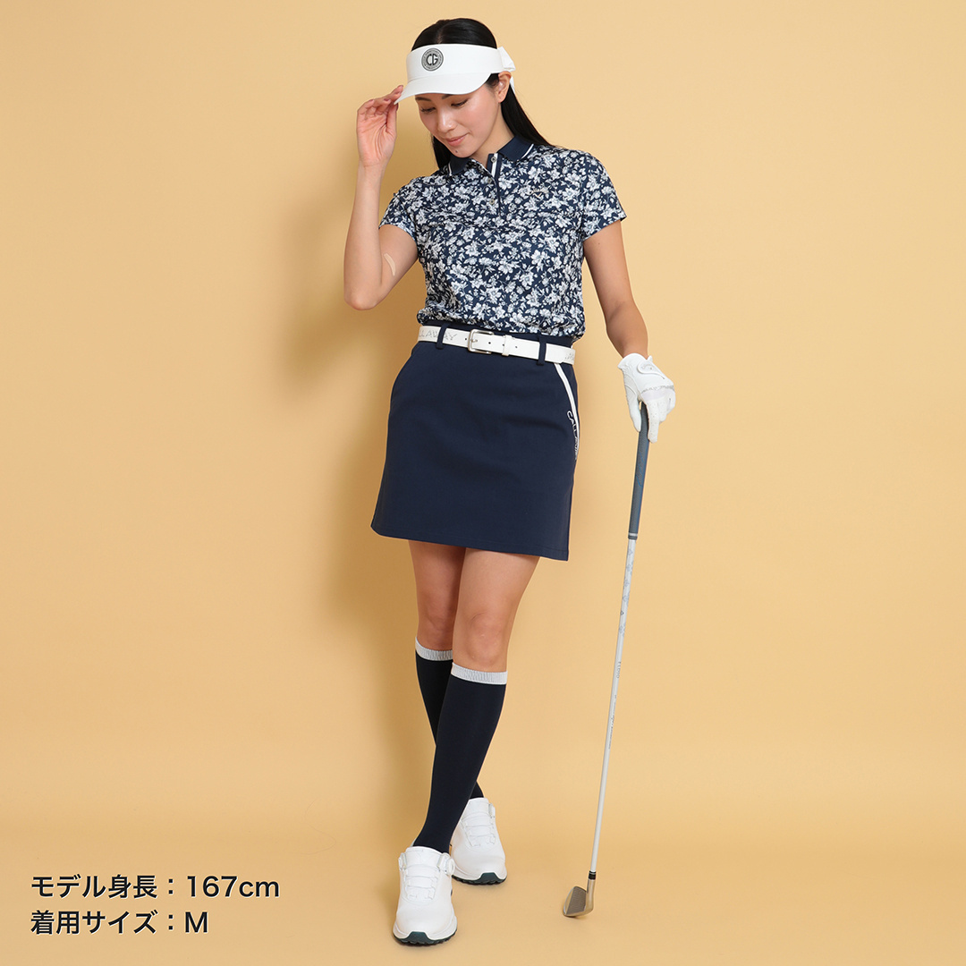 キャロウェイ　セット売り　薄手ニットandスカート 8WAYストレッチ ニットツイルスカート (WOMENS)