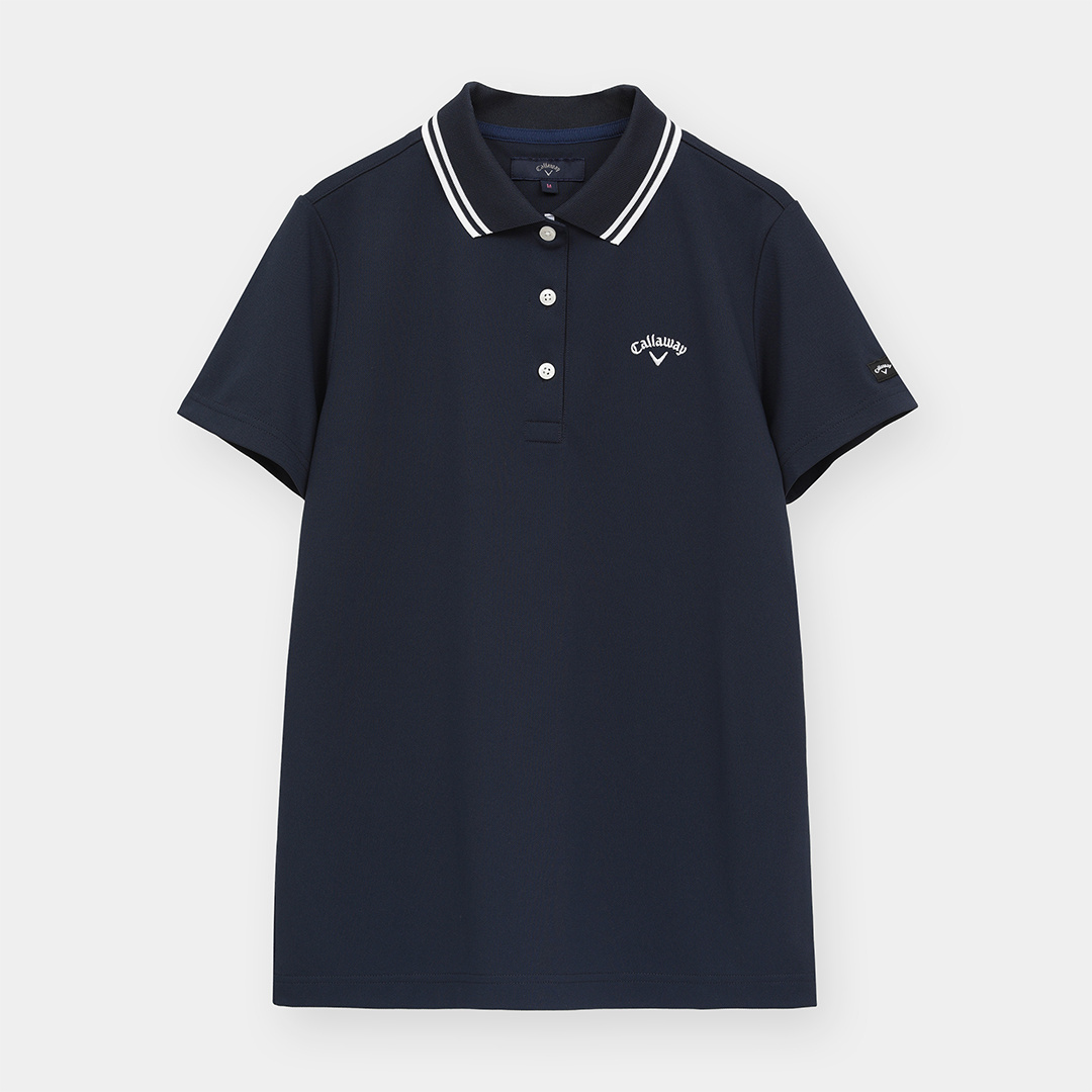 Callaway ポロシャツ&スカート&バイザー&ポーチセット カノコ半袖ポロシャツ (WOMENS)