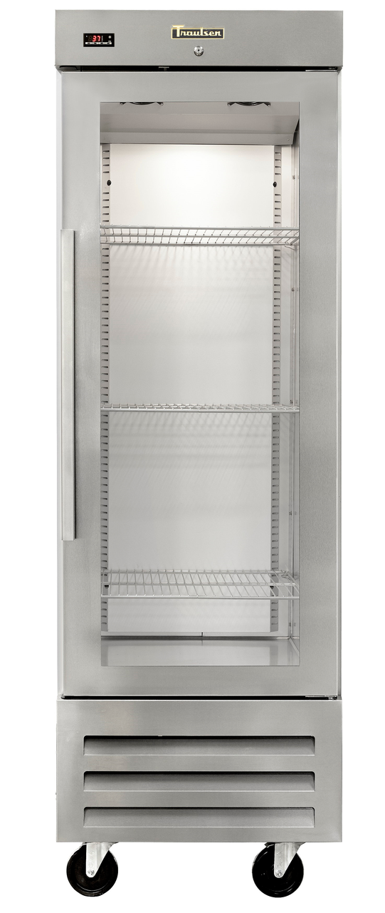 Traulsen CLBM-23R-HG — Reach-In Refrigerator with 2 Glass Doors, 27"W x 32"D x 82"H, 20.37 cu ft