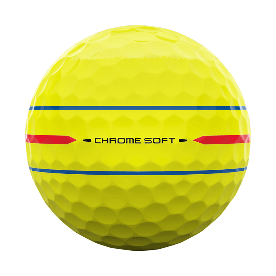 CHROME SOFT 360° TRIPLE TRACK イエローボール