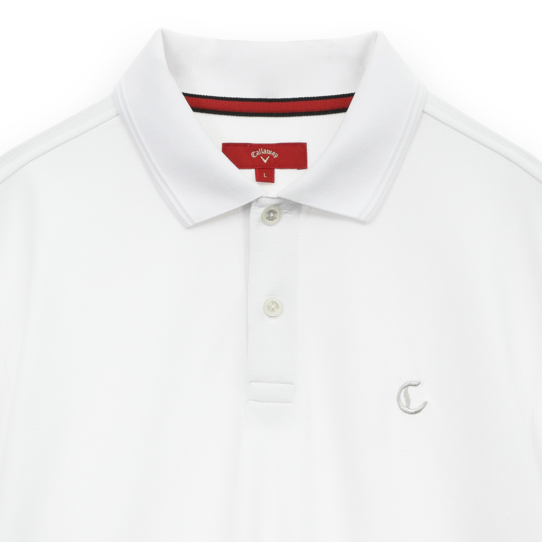 裏クールアイレットカノコ ポロシャツ (MENS)