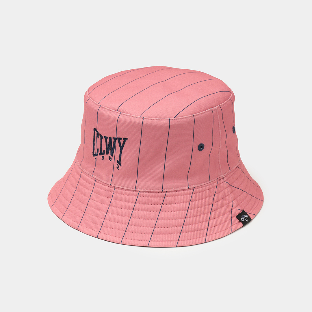 リバーシブルツイルバケットハット (MENS)