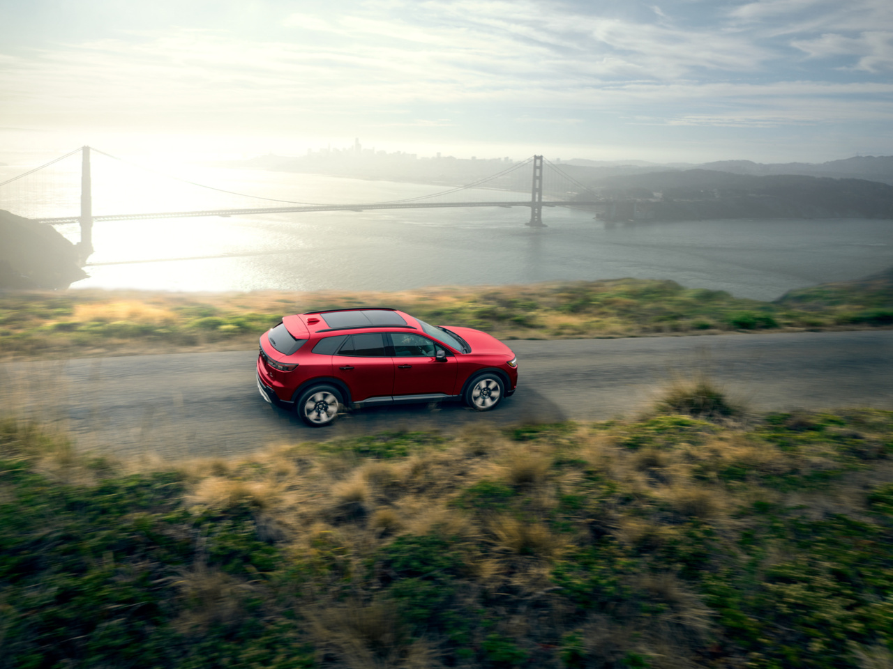  Family riding in vehicle