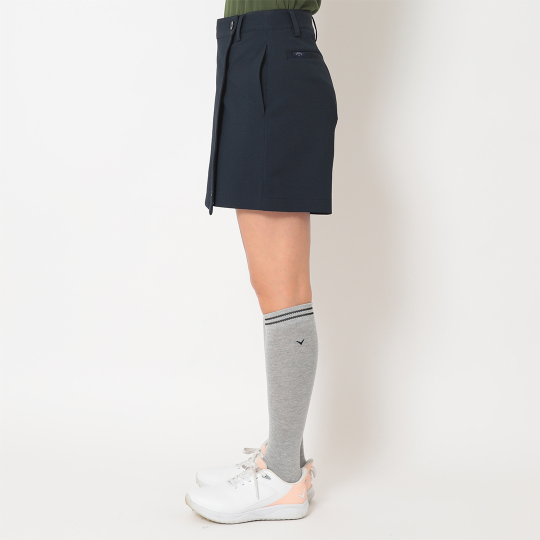 2WAYストレッチピケキュロットスカート (WOMENS)
