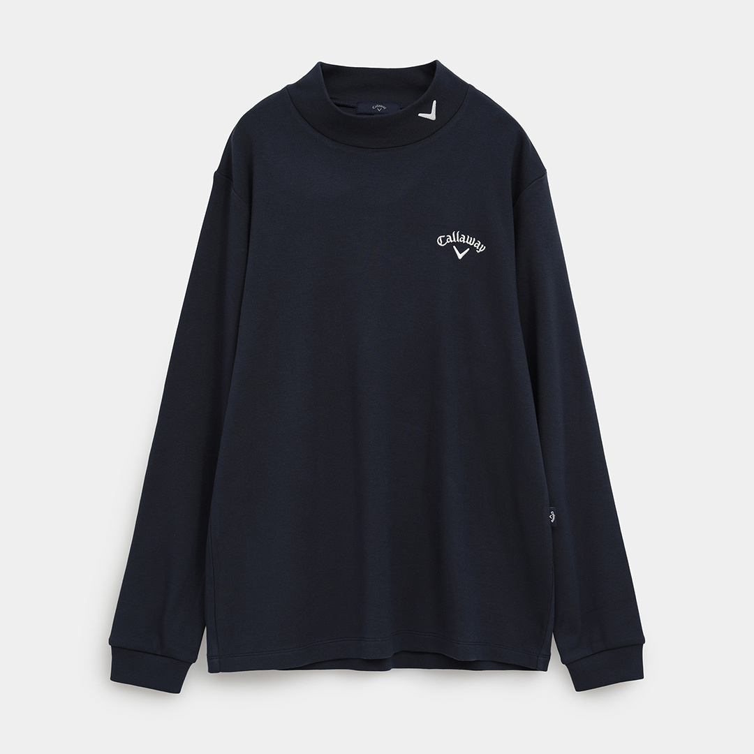 裏起毛スムースモックネックシャツ ※4Lサイズあり (MENS)