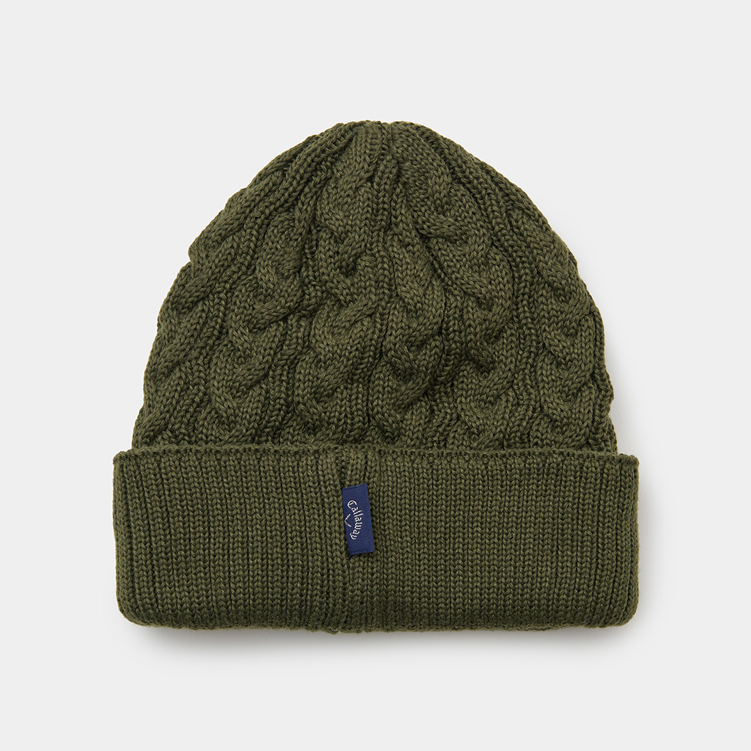 ケーブル編ビーニー (MENS)