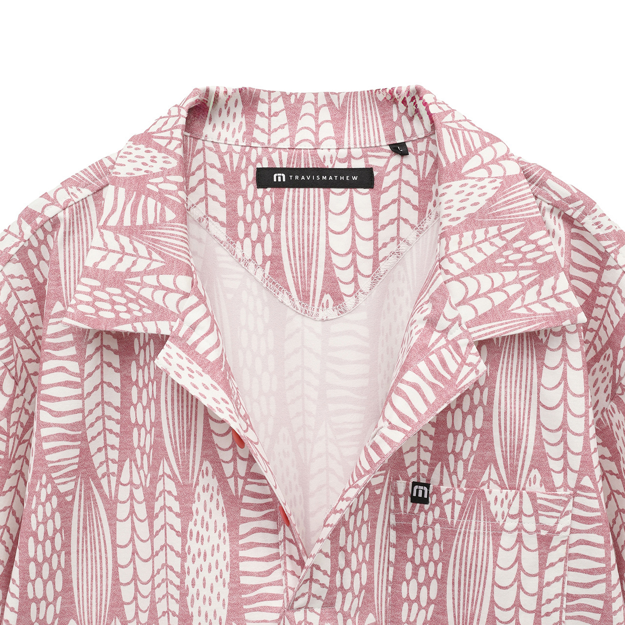 石川遼プロ着用】サーフボード プリント 半袖ポロ(MENS)