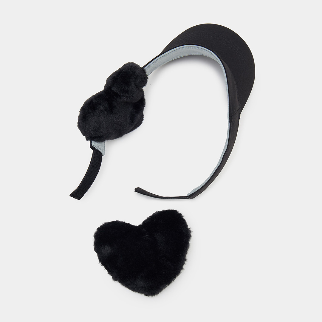 オンライン限定】ラブキャロウェイバイザー《耳当て取り外し可