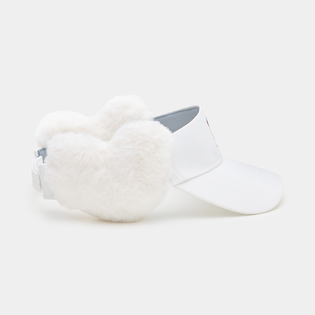 オンライン限定】ラブキャロウェイバイザー《耳当て取り外し可