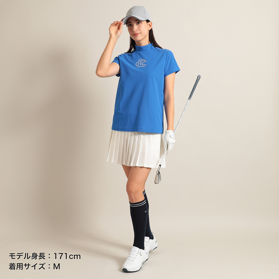 ポリエステルツイルプリーツスカート (WOMENS)