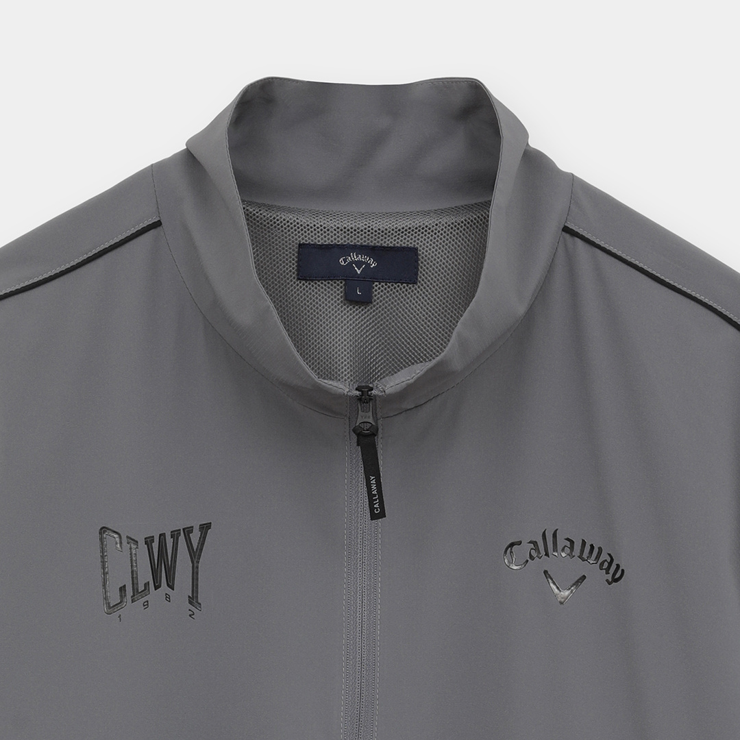 8WAYストレッチ撥水リップ半袖ブルゾン (MENS)