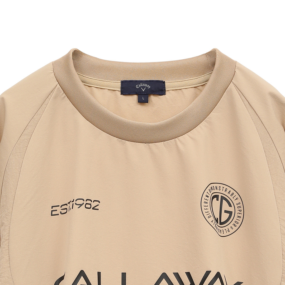 8WAYストレッチ クルーネックブルゾン (MENS)