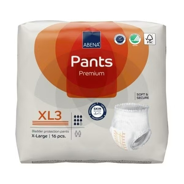 Abena Pants Premium Underwear, X-Large - 16/bag (ABPPUXLT Health & Beauty Health Care Incontinence Aids) photo