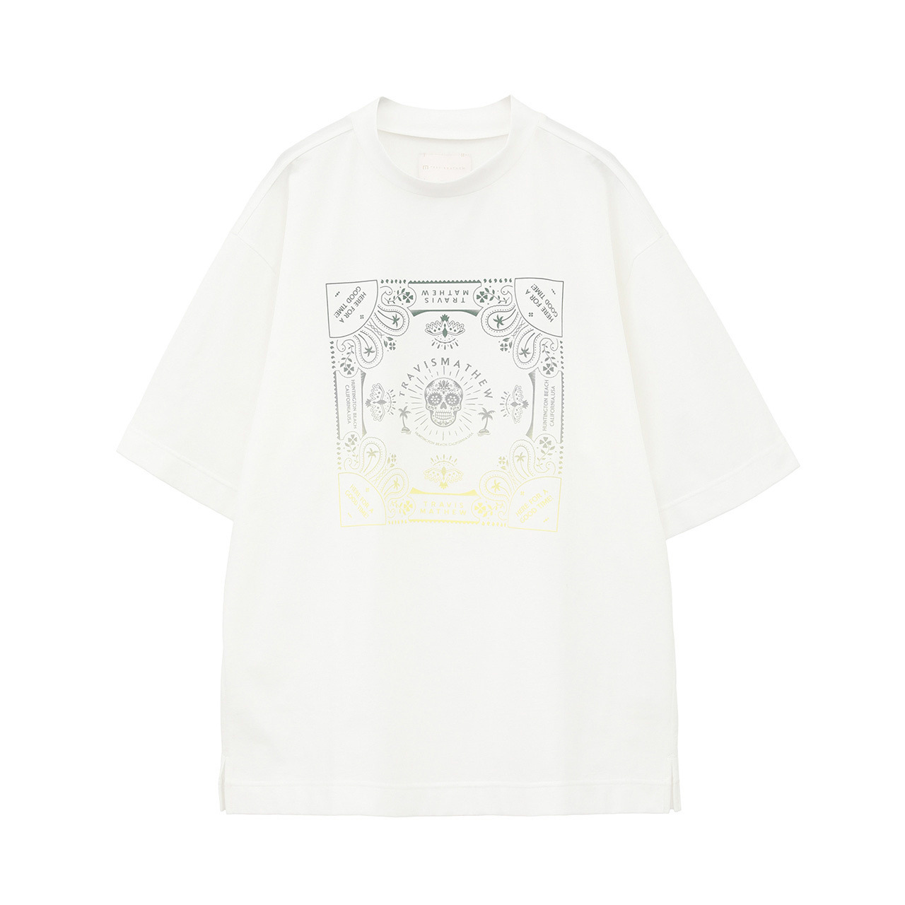 リラックスシルエット プリント 半袖Tシャツ(MENS)
