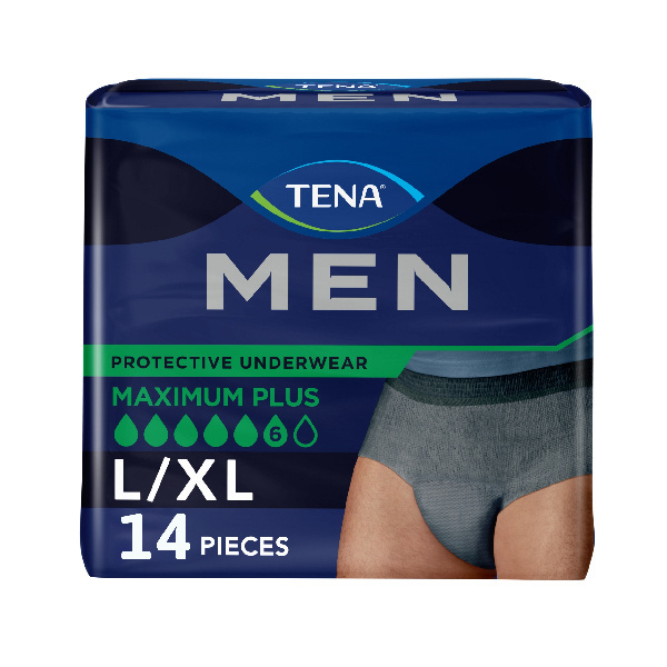 TENA Maximum Plus Underwear for Men, Large/X-Large - 14/bag (TNUMLT Health & Beauty Health Care Incontinence Aids) photo