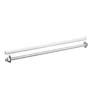 Protective Sleeve 10', Gray, For 5/8-11'' Threaded Rod