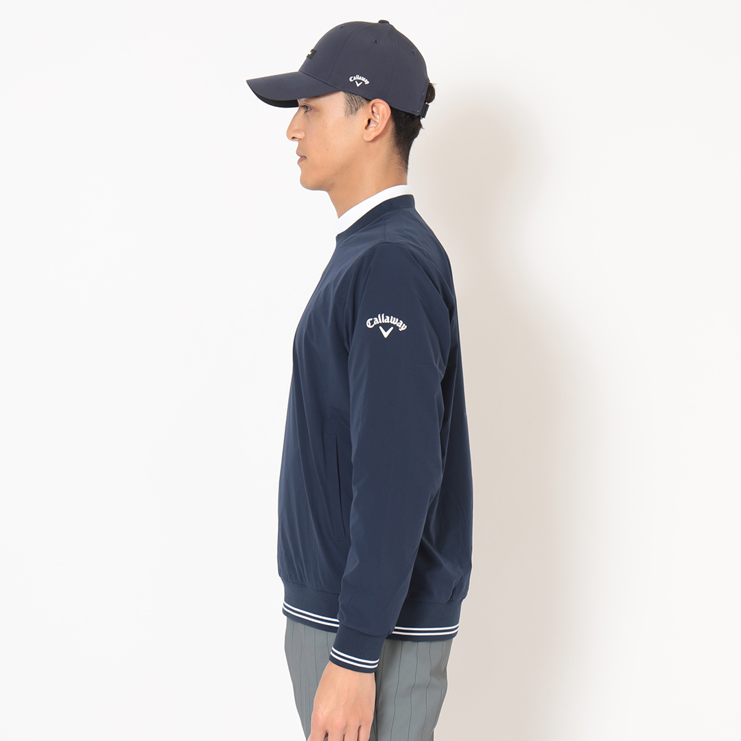 8WAYストレッチ撥水リッププルオーバーブルゾン ※S/4Lサイズあり (UNISEX)