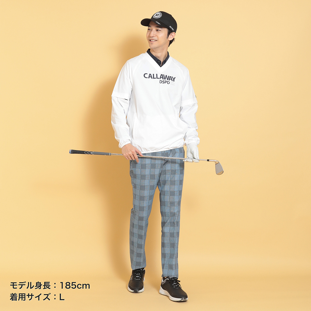 2WAYストレッチリップVネックブルゾン (MENS)