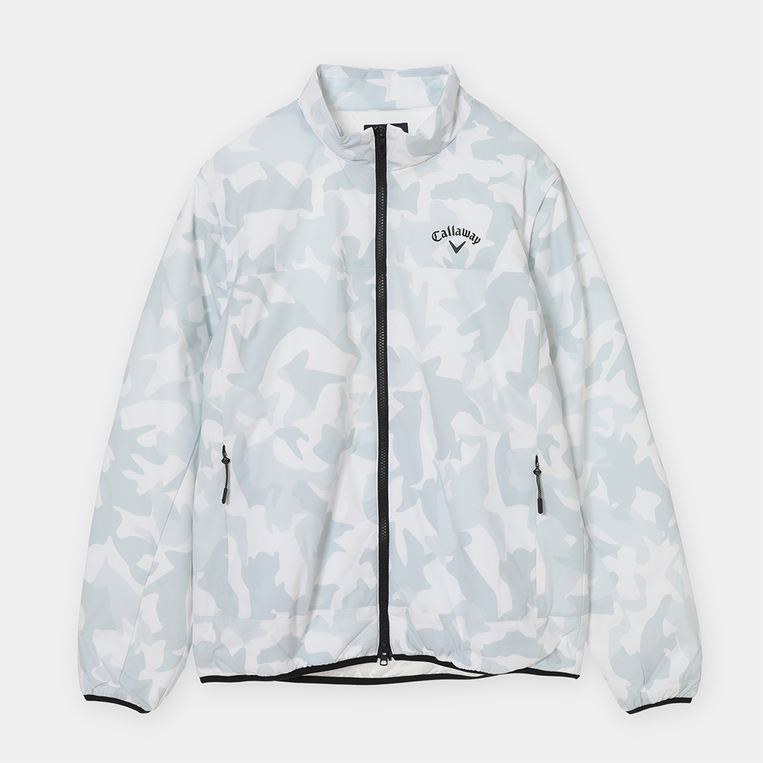 ポリエステルリップ2WAY撥水中綿ブルゾン (MENS)