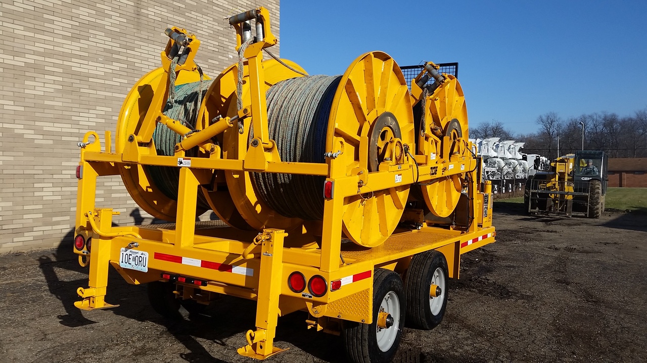 3,500 lbs Four Drum Puller Rental Custom Truck One Source
