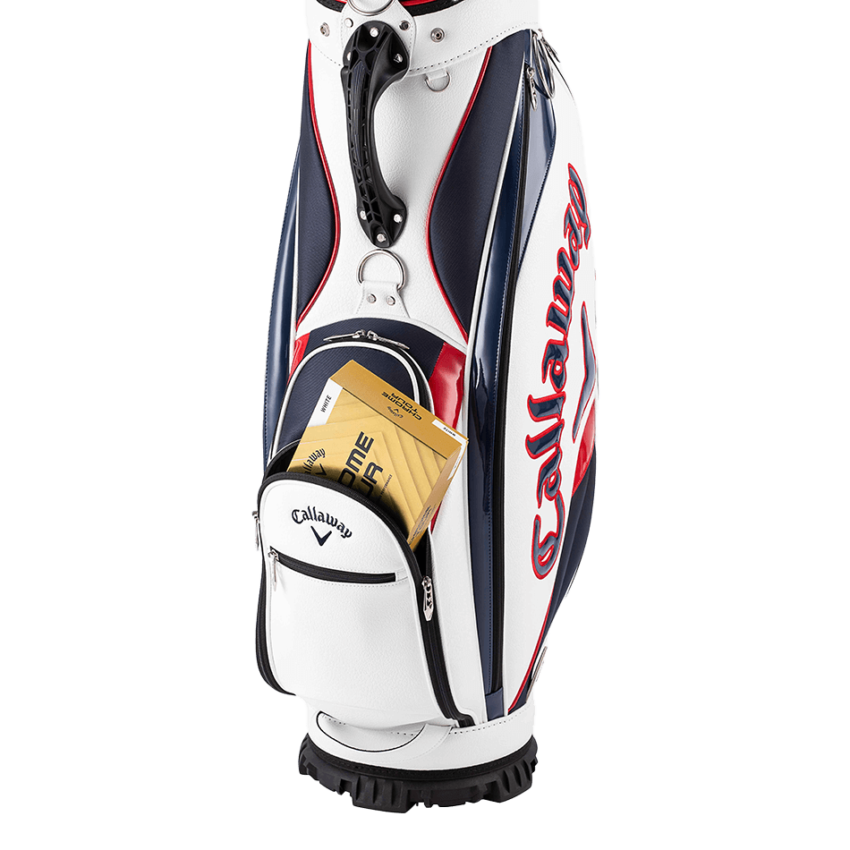 Callaway Exia22 JMゴルフバッグ ホワイト/レッド キャロウェイ エクシア 25 JM