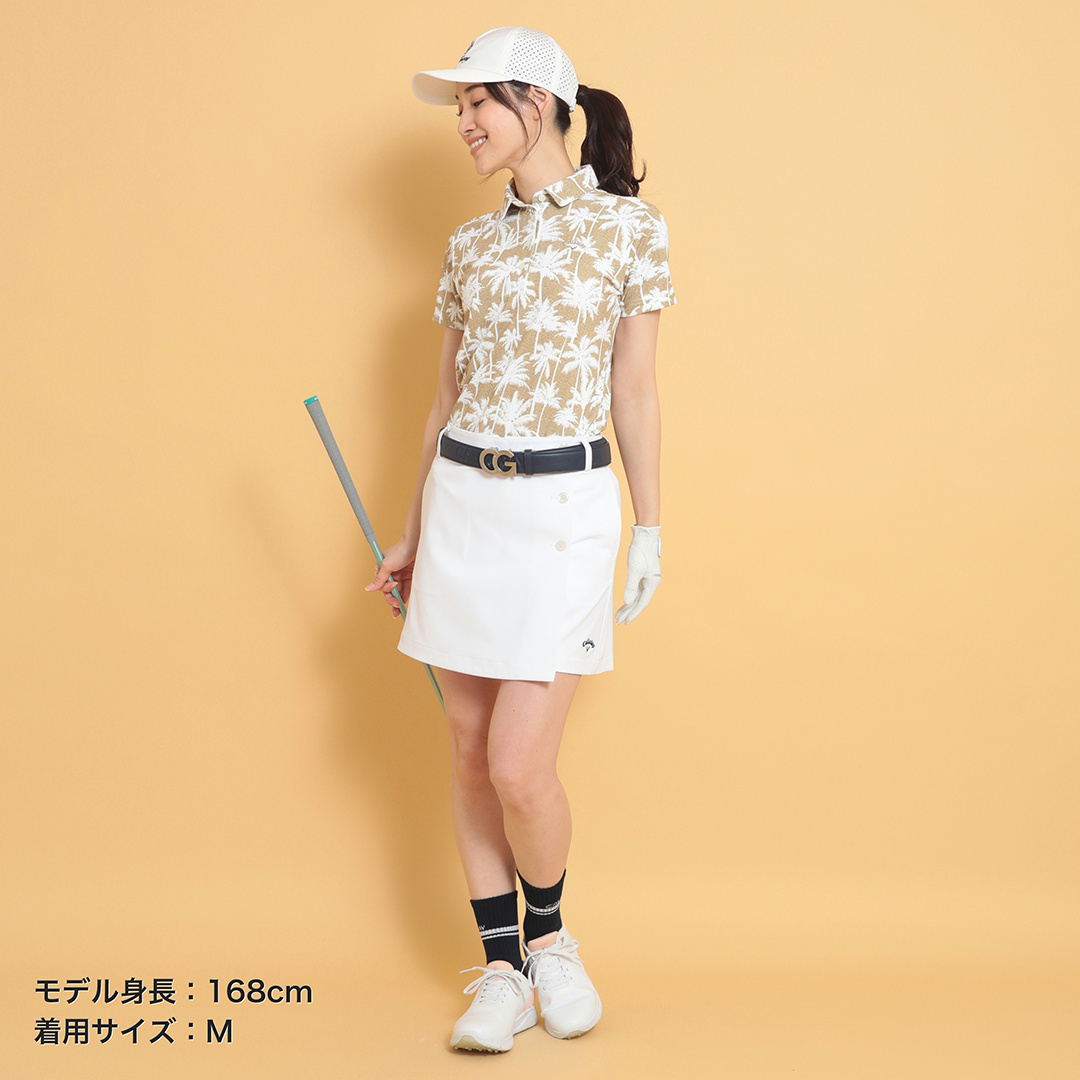 2WAYドビーストレッチキュロットスカート (WOMENS)