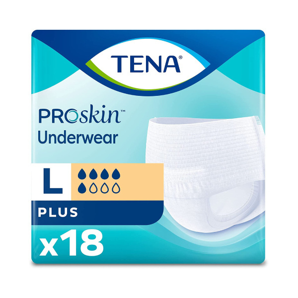 TENA ProSkin Plus Protective Underwear, Large - 144/case (TNPUL2 Health & Beauty Health Care Incontinence Aids) photo