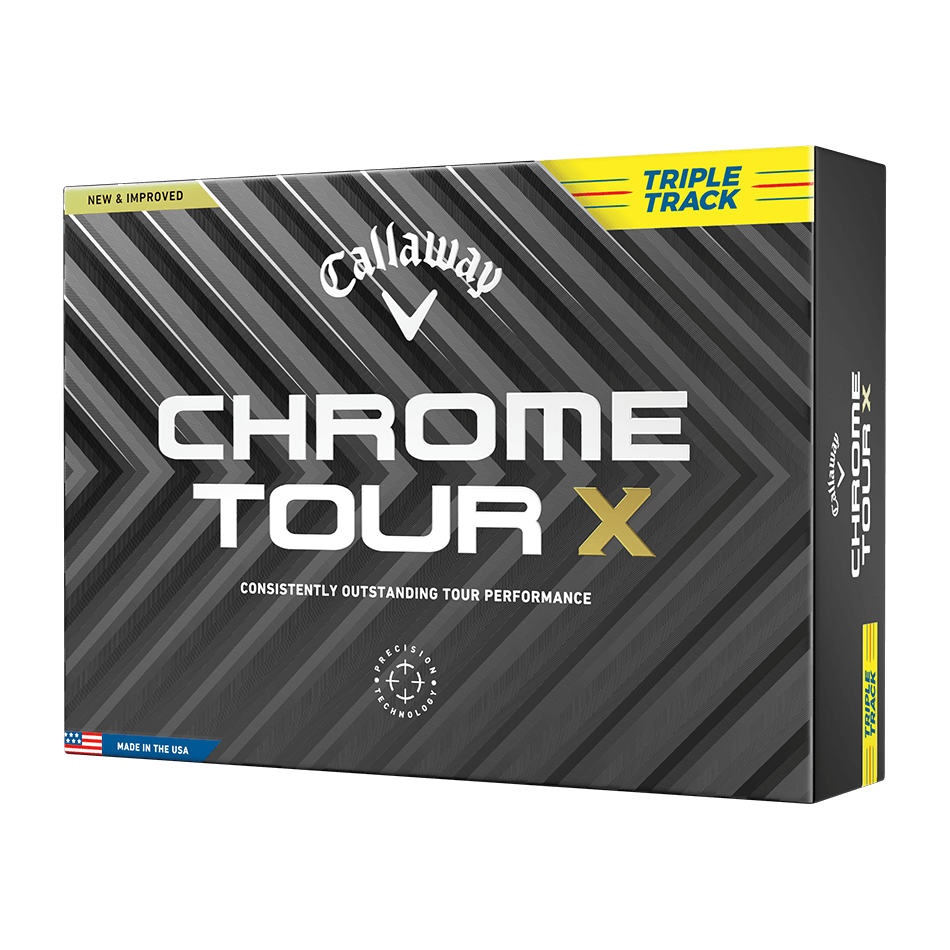 【新品】キャロウェイ　クロムツアー　トリプルトラック　イエロー　2ダースセット CHROME SOFT 「送料無料(北海道・沖縄を除く)」2024