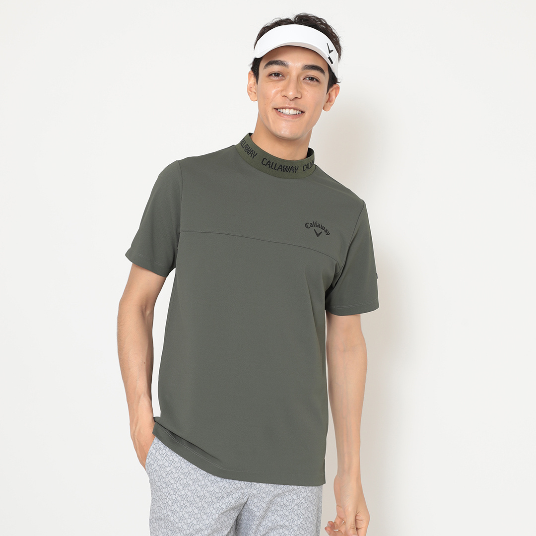 オニカノコモックネックシャツ ※4Lサイズあり (MENS)