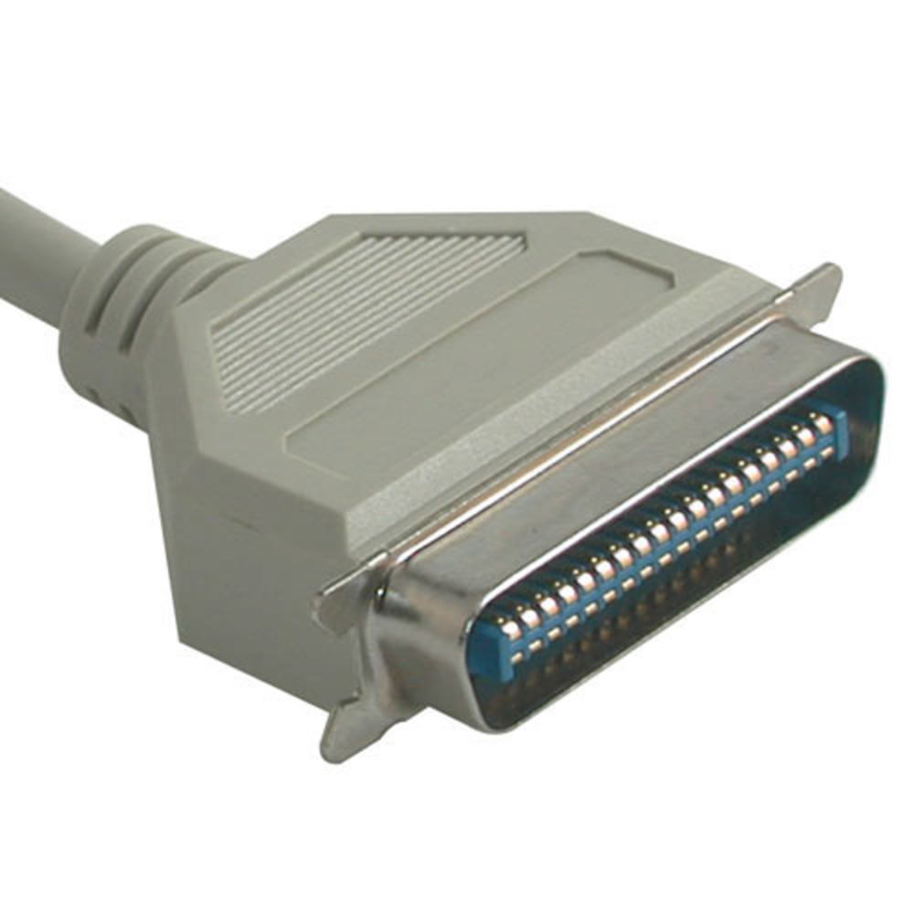 IEEE-1284 DB25 Male to Centronics 36 Male Parallel Printer Cable