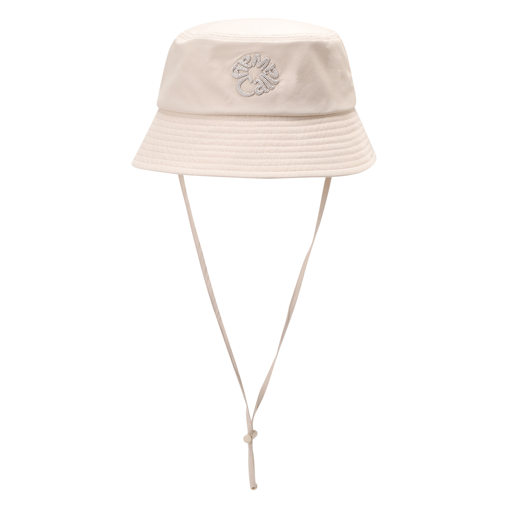 트윌 로고 핏티드 버킷햇(L 사이즈)