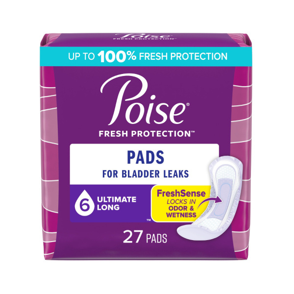 Poise Ultimate Long Pads - 54/case (DOPCS Health & Beauty Health Care Incontinence Aids) photo