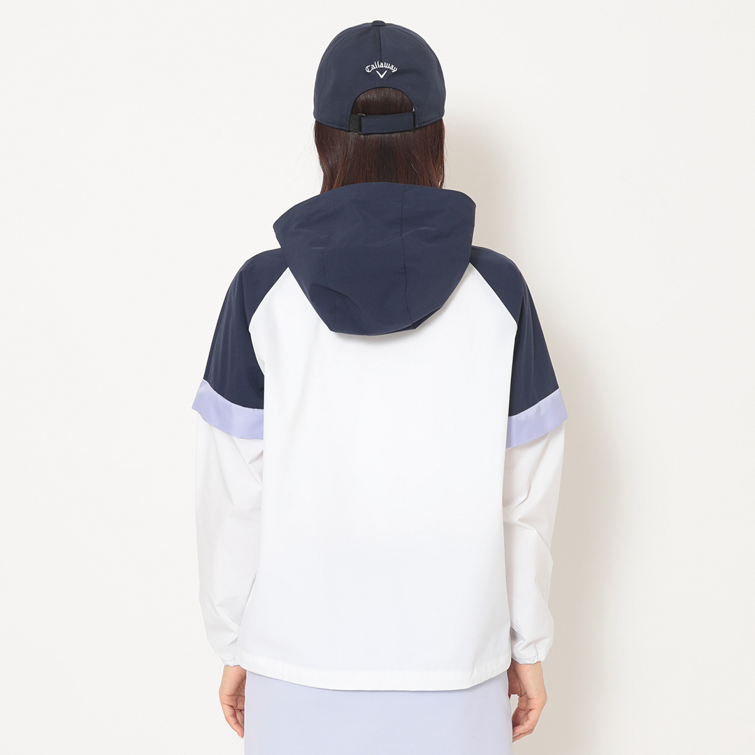 2WAYハーフジップフーディーブルゾン (WOMENS)