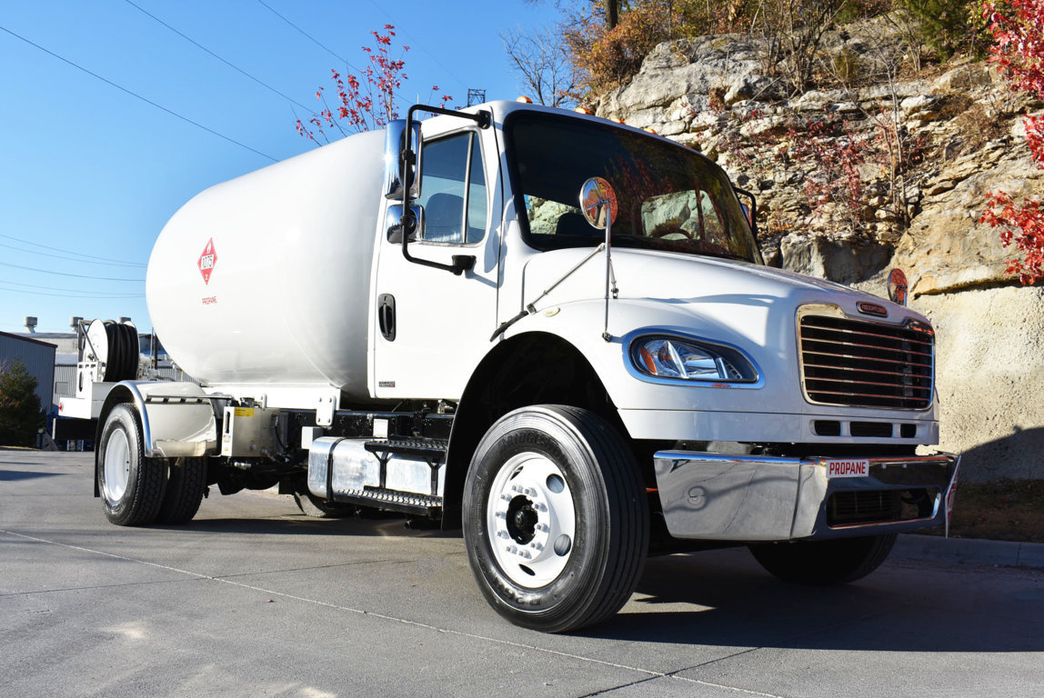 National Butane Gas 3000 Bulk Propane Delivery on 2010 Freightliner