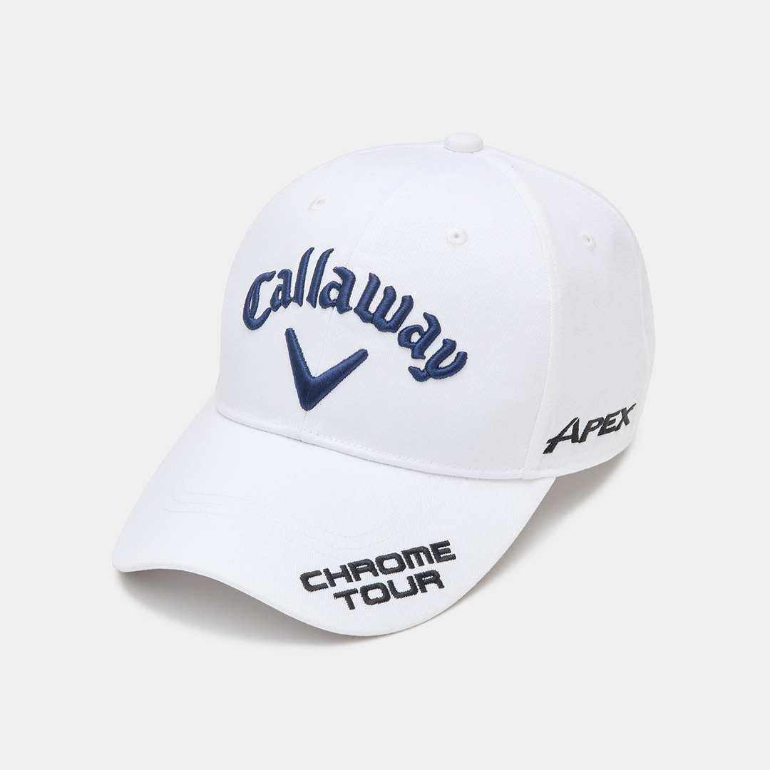 Callaway石川遼プロ サイン入りサンバイザー キャロウェイゴルフ ホワイト