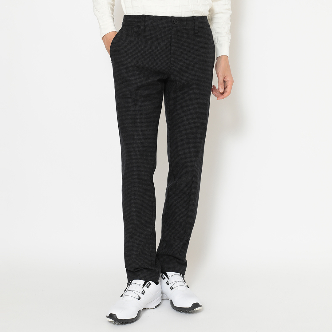 8WAYストレッチ千鳥チェックパンツ (MENS)