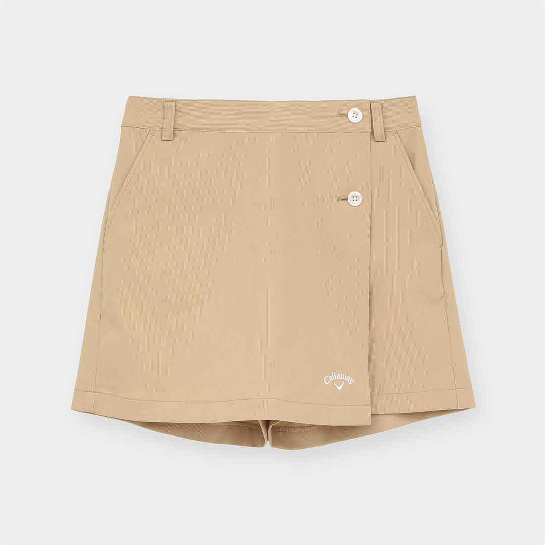 新品未使用CPGGOLF2WAYストレッチキュロットスカパン 2WAYストレッチピケキュロットスカート (WOMENS)