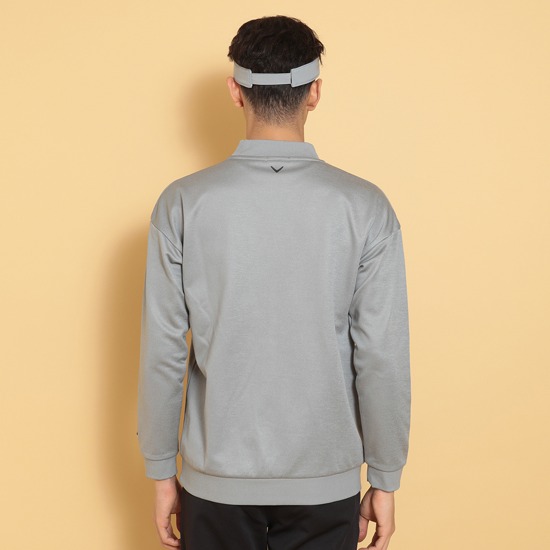 ダブルニットモックネックスウェット (MENS)