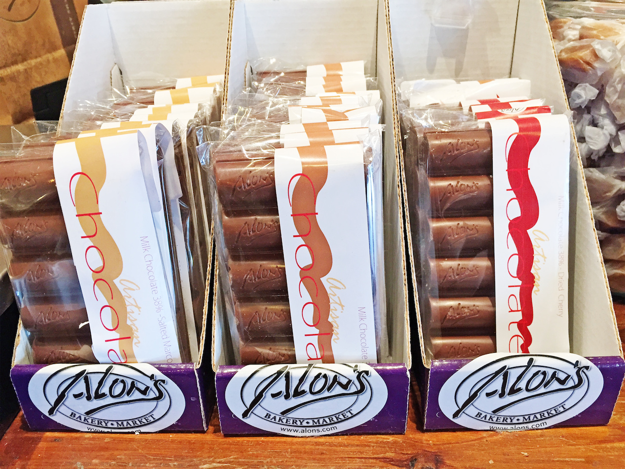 Don't settle on one flavor -- try all three! Chocolate bars -- July FINDS