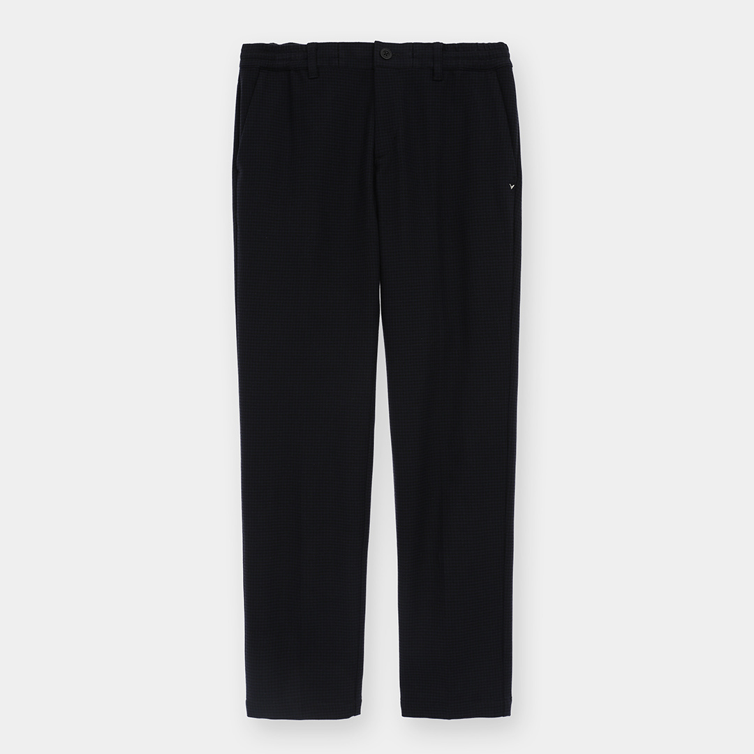 8WAYストレッチ千鳥チェックパンツ (MENS)
