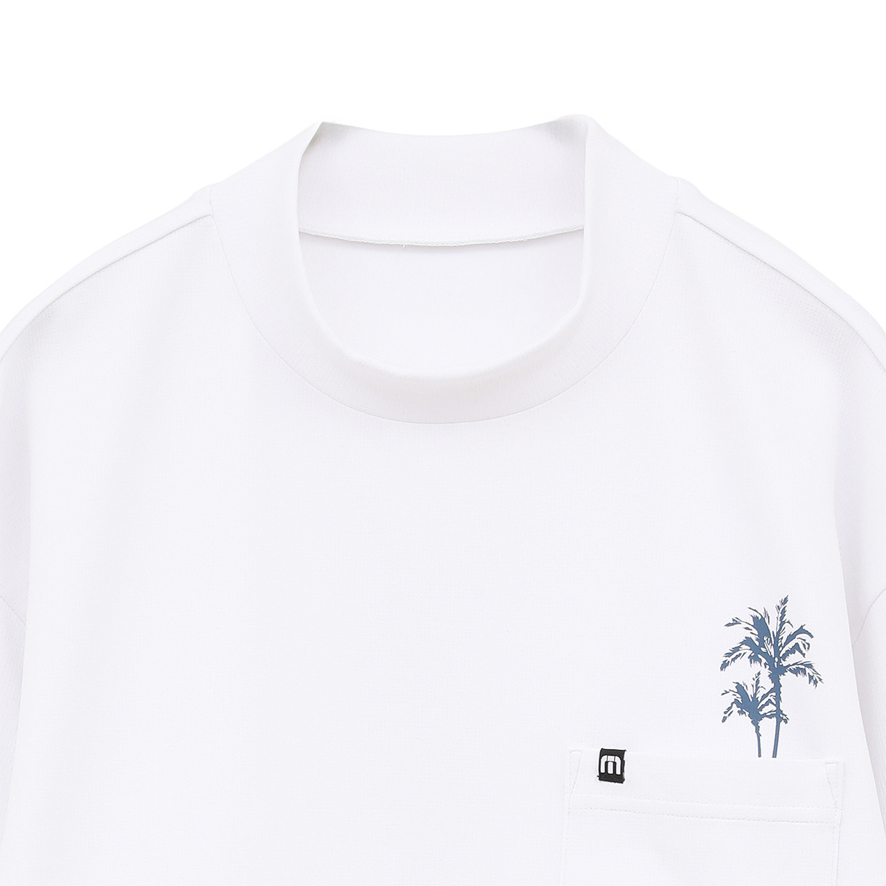 バックプリント 長袖モック(MENS)