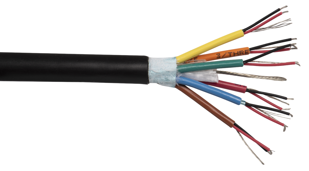 GA61806PEF Gepco Brand Direct Burial Audio Snake Cable 22 AWG 6 Pair