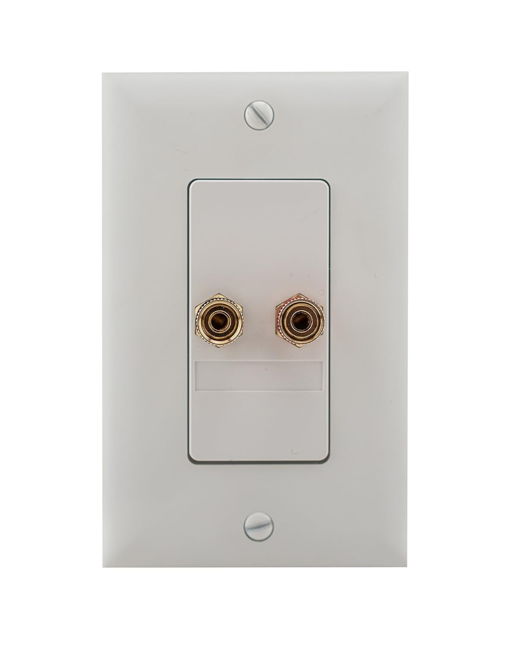 Front facing view of the On-Q Home Theater Single Speaker Connection Kit