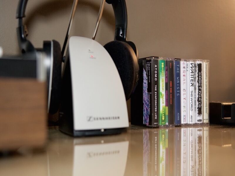 Tyler Trotter curated the cassettes Gralehaus Bed and Beverage