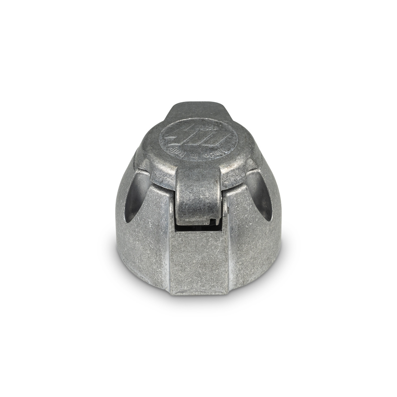 7-Pole 12V Aluminum Body Round Sockets - 00433700 Back JPG