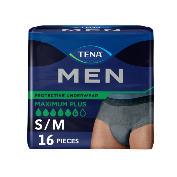 TENA Maximum Plus Underwear for Men, Small/Medium - 64/case (TNUMM Health & Beauty Health Care Incontinence Aids) photo