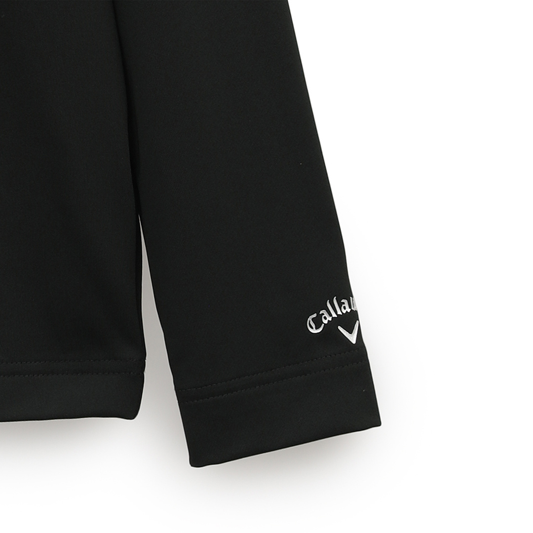 長袖モックネックシャツ (WOMENS)