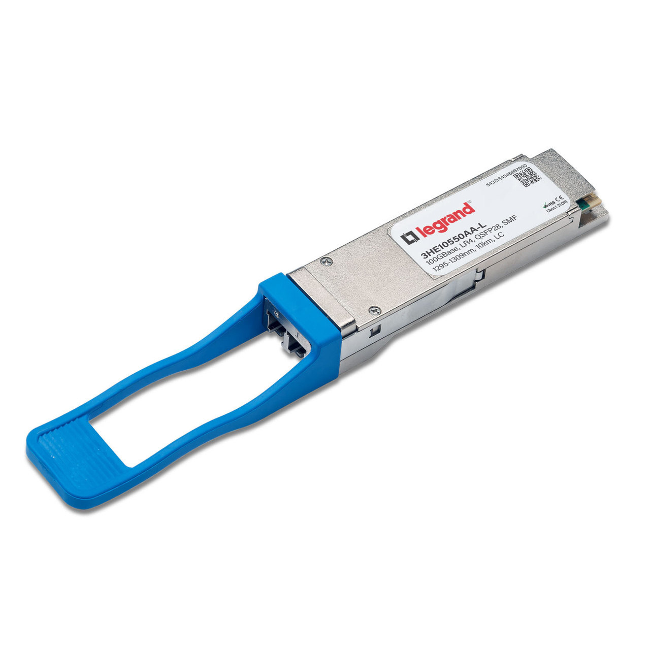 NOKIA 3HE10550AA Compatible 100GBase-LR4 QSFP28 Transceiver (SMF, 1295nm-1309nm, 10km, LC Duplex, DDM, C-Temp)